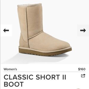 UGG Classic Short Sand